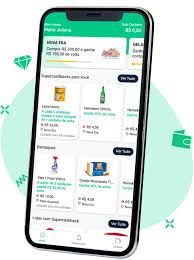 
Aplicativo Zeuss em um smartphone, com a tela exibindo ofertas de cashback, descontos e promoções do Nova Era.